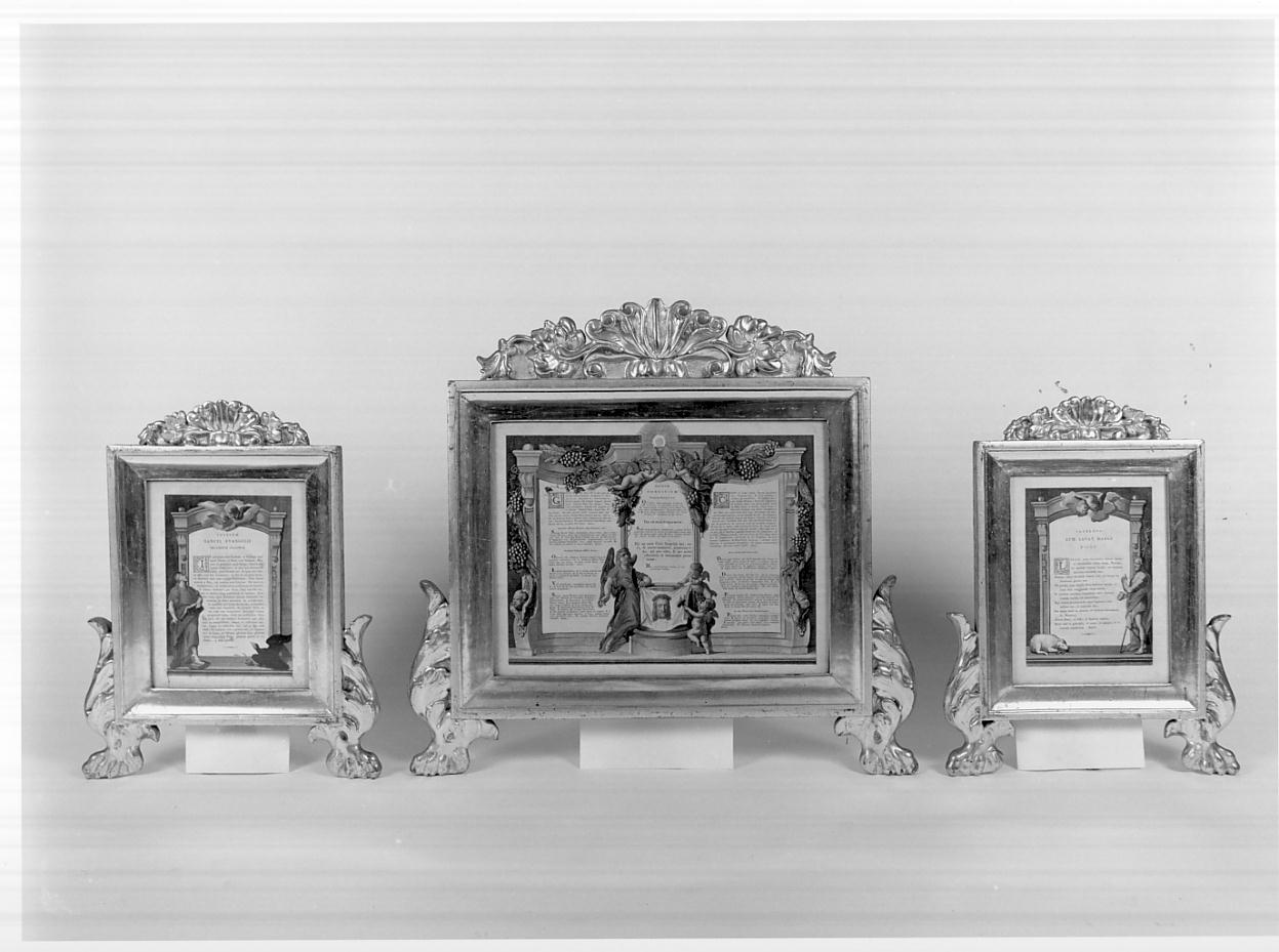 cartagloria, serie - ambito bresciano (prima metà sec. XIX)