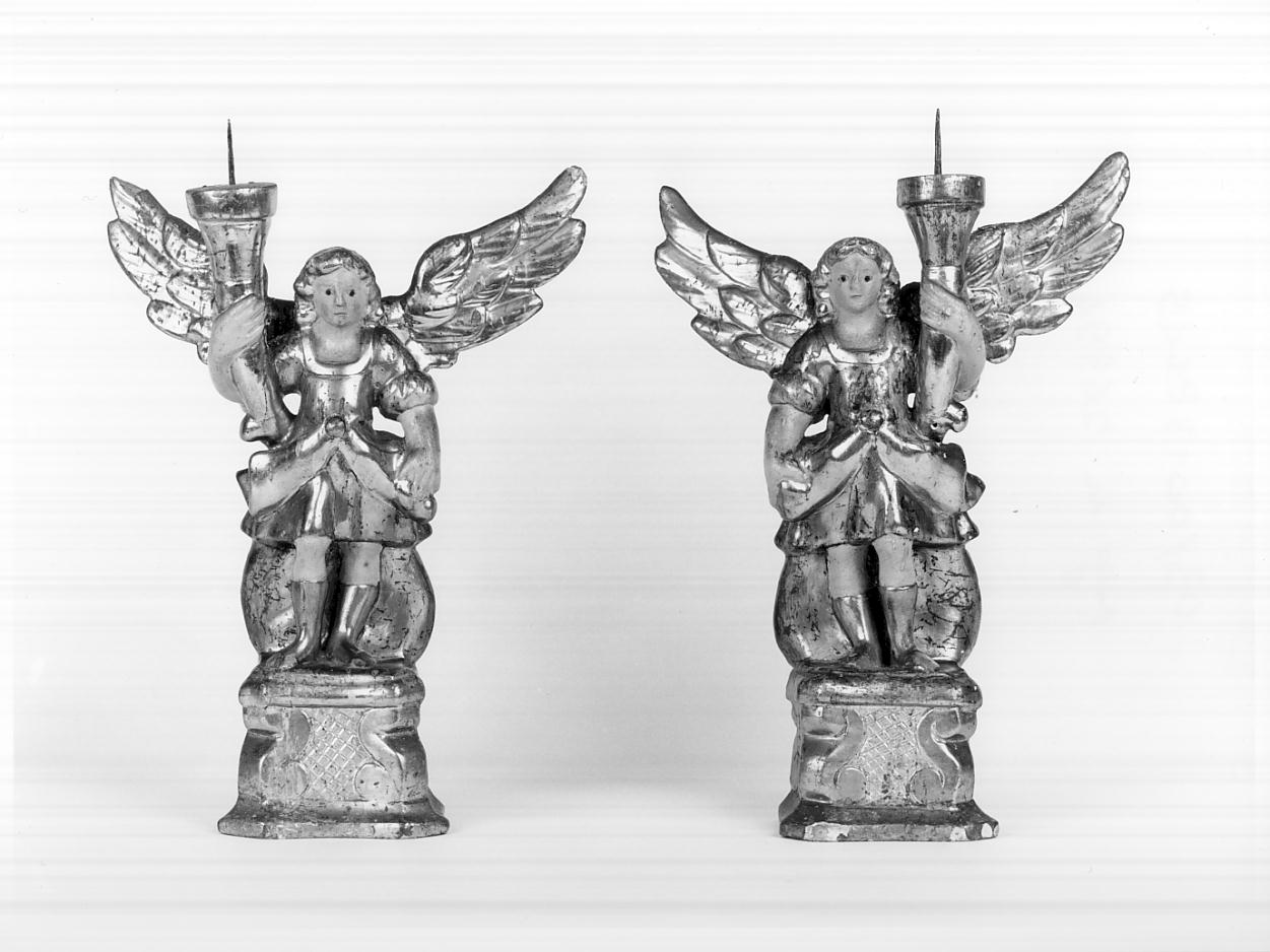 candelabro, serie - ambito ostianese (prima metà sec. XVIII)