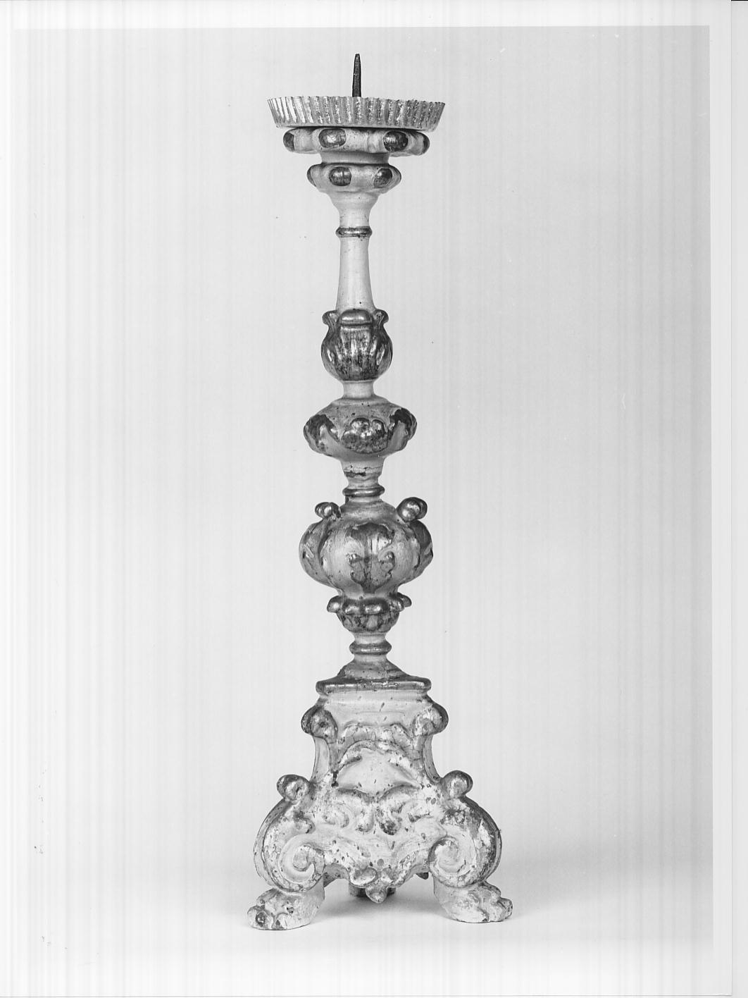 candeliere, serie - ambito bresciano (prima metà sec. XVIII)