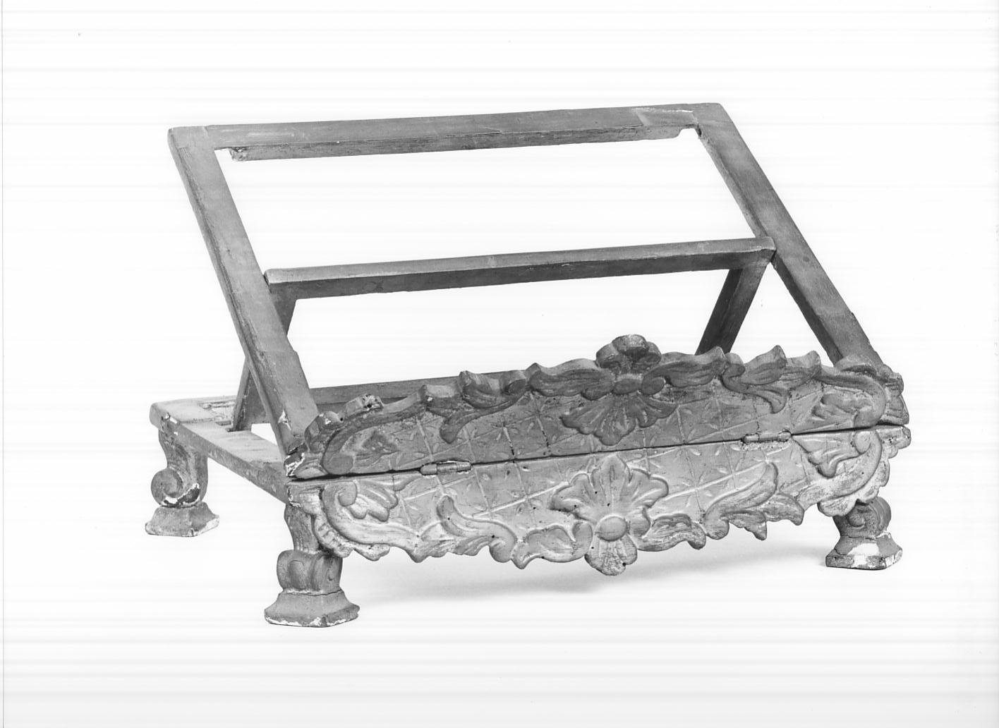 leggio d'altare, opera isolata - ambito ostianese (seconda metà sec. XVIII)