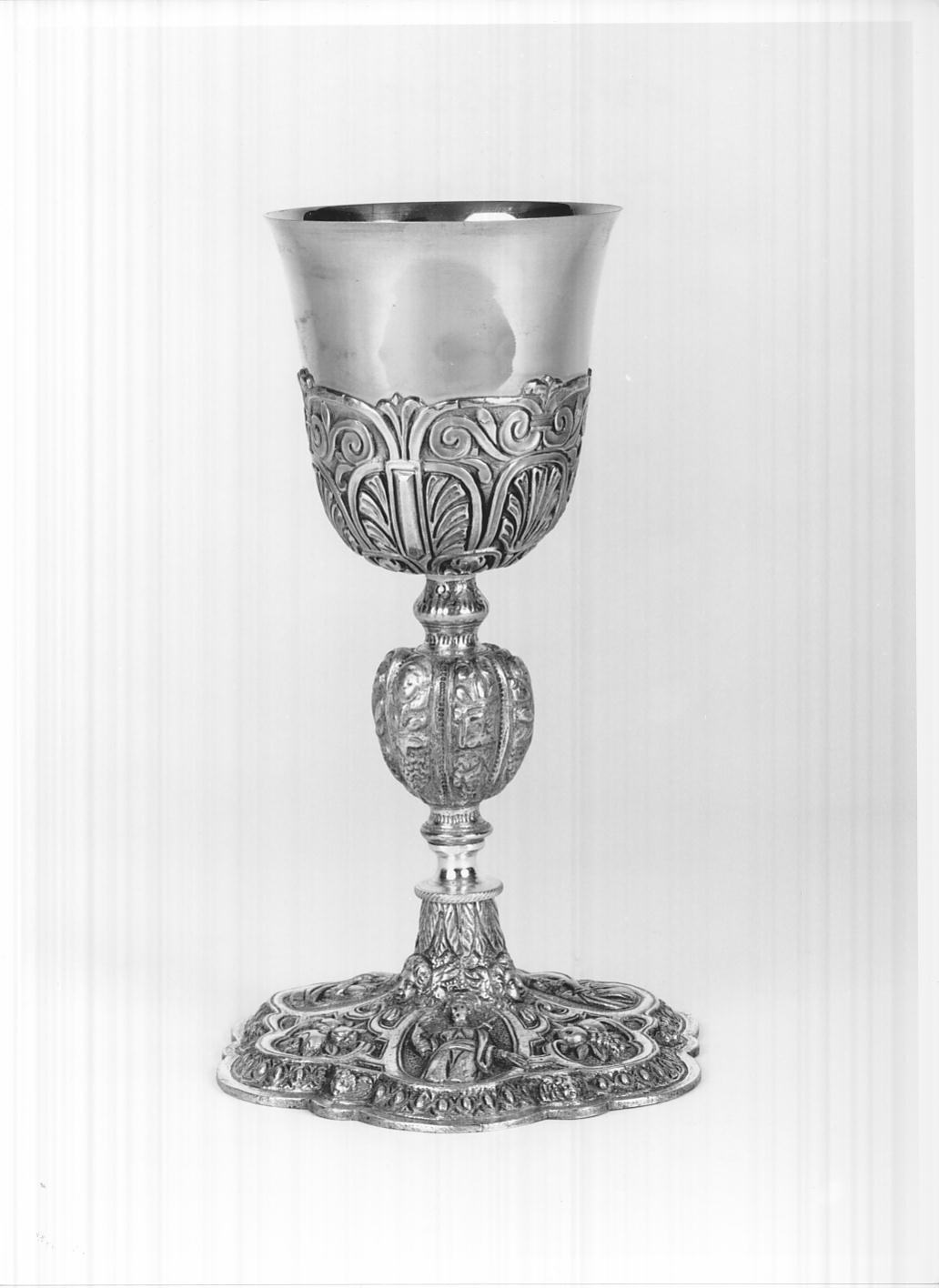 calice, opera isolata - ambito bresciano (ultimo quarto sec. XVII)