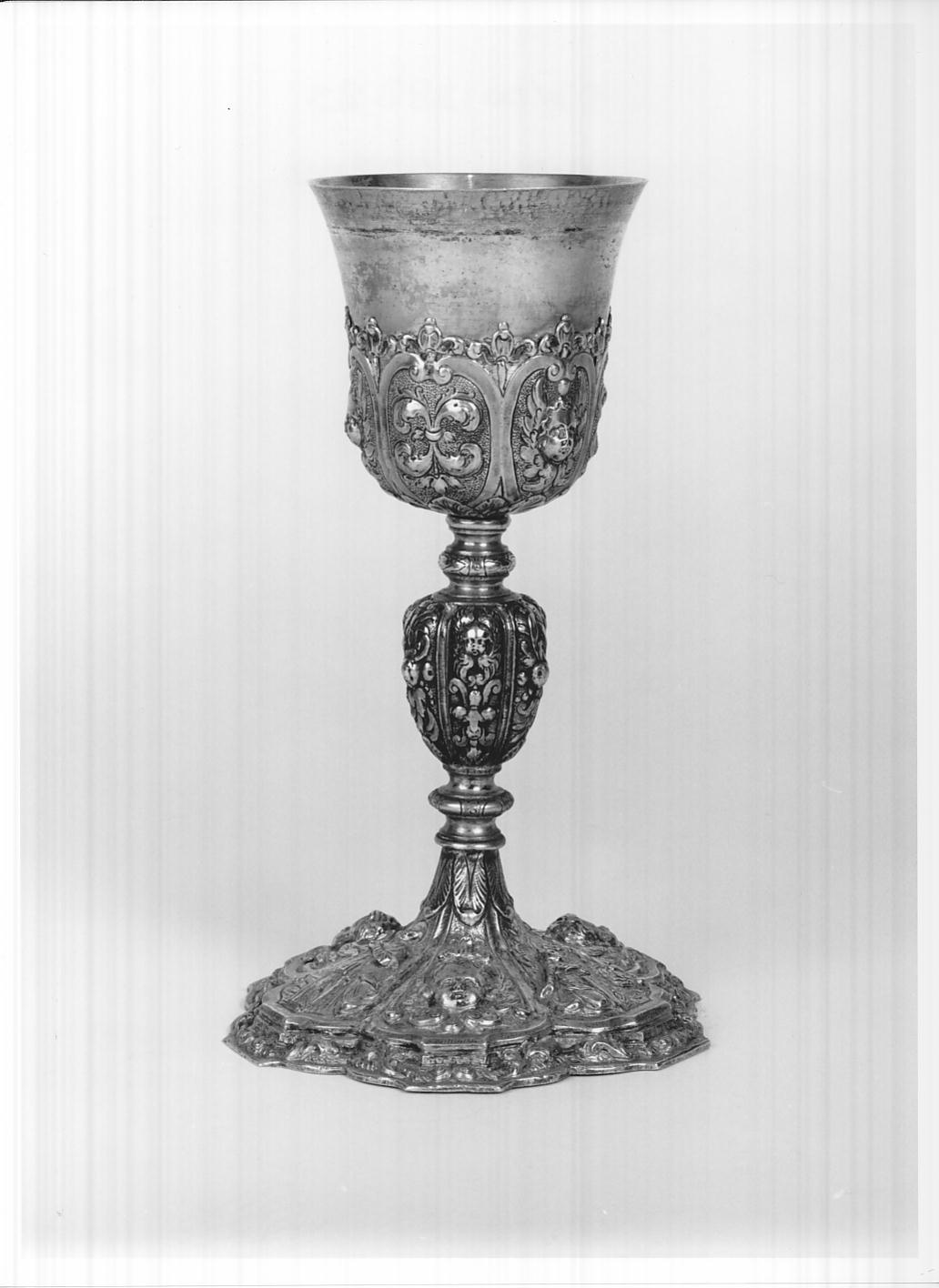 calice, opera isolata - ambito bresciano (prima metà sec. XVIII)