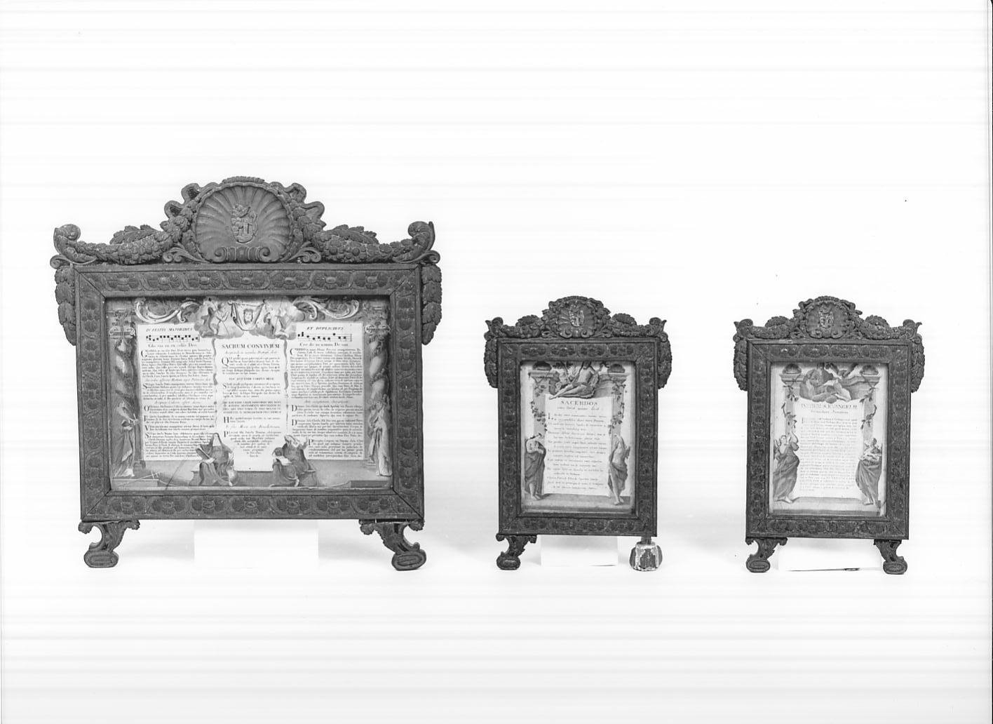 cartagloria, elemento d'insieme - ambito bresciano (primo quarto sec. XIX)