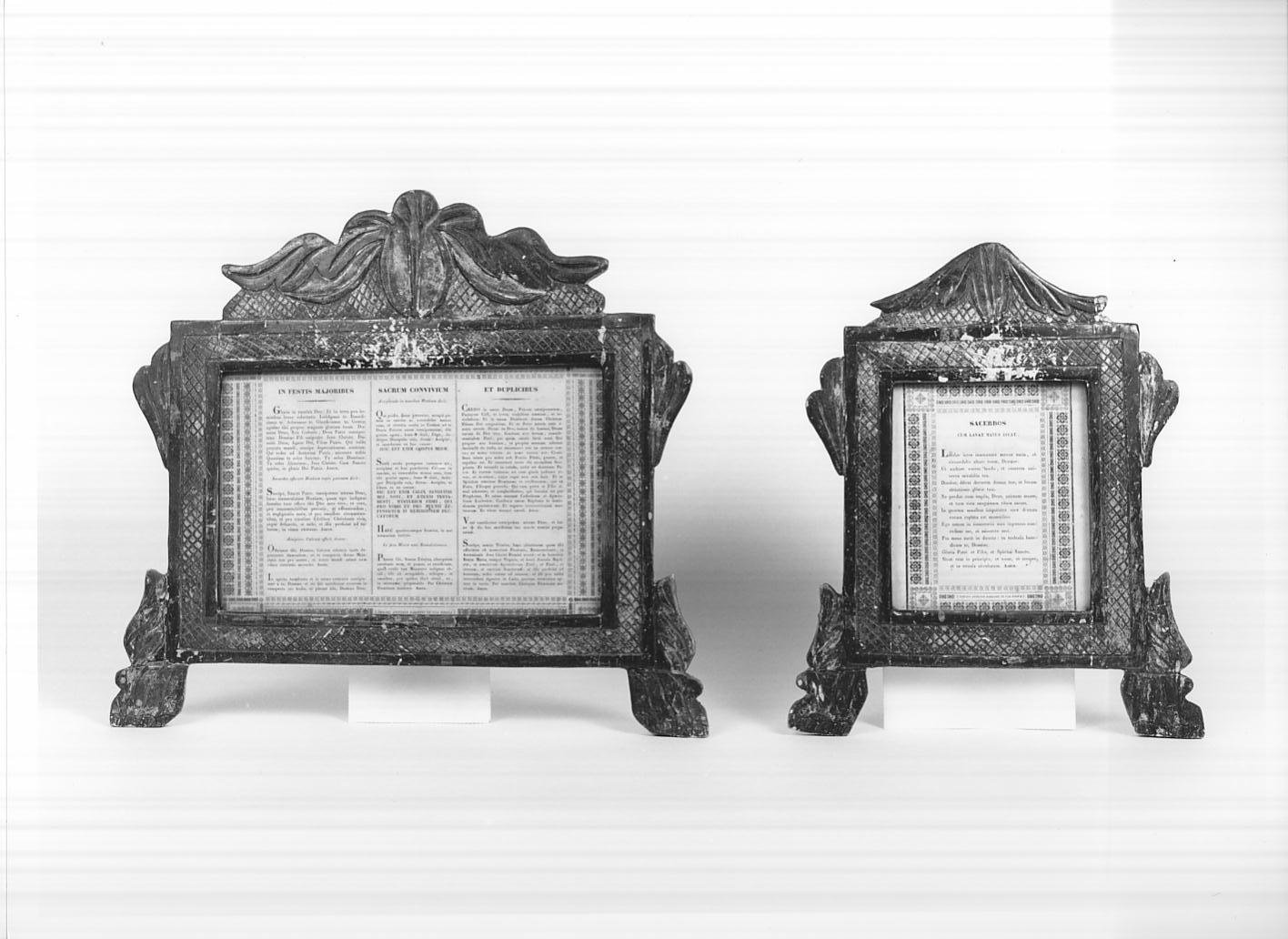 cartagloria, elemento d'insieme - ambito bresciano (prima metà sec. XVIII)