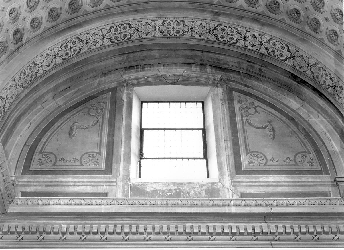 motivi decorativi vegetali (decorazione pittorica, elemento d'insieme) - ambito mantovano (fine sec. XIX)