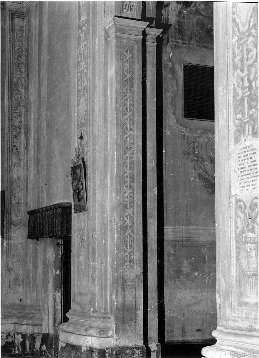 motivo decorativo a intreccio (decorazione pittorica, elemento d'insieme) - ambito mantovano (fine sec. XIX)