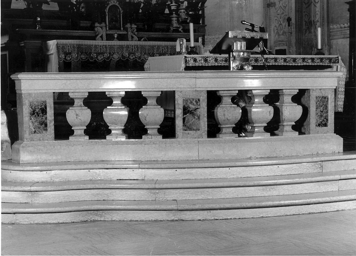 balaustrata, opera isolata - produzione mantovana (sec. XIX)