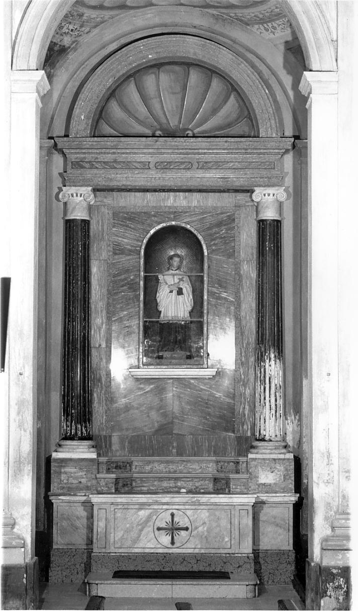 altare, opera isolata - produzione lombarda (metà sec. XIX, sec. XX)