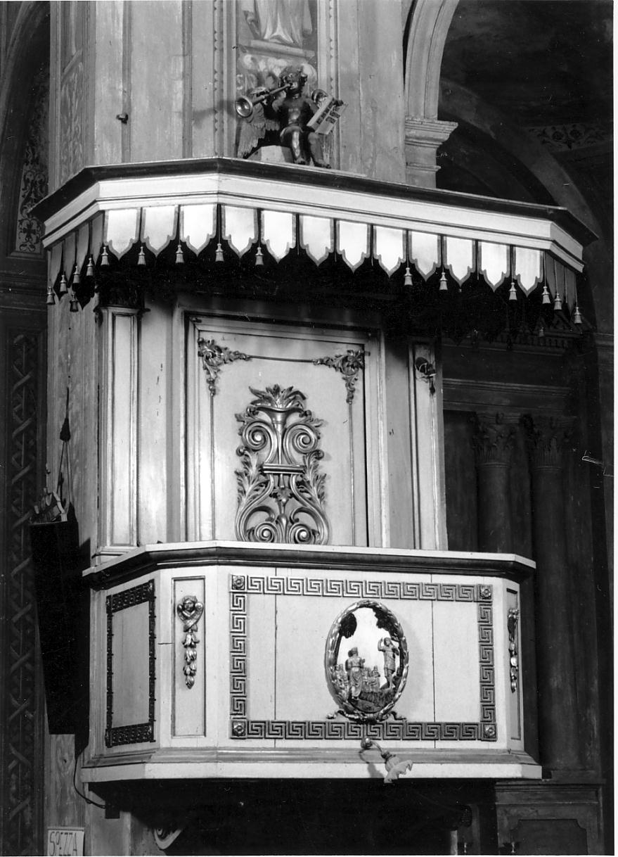 San Giovanni Battista (pulpito, opera isolata) di Zanoni Angelo (prima metà sec. XIX)