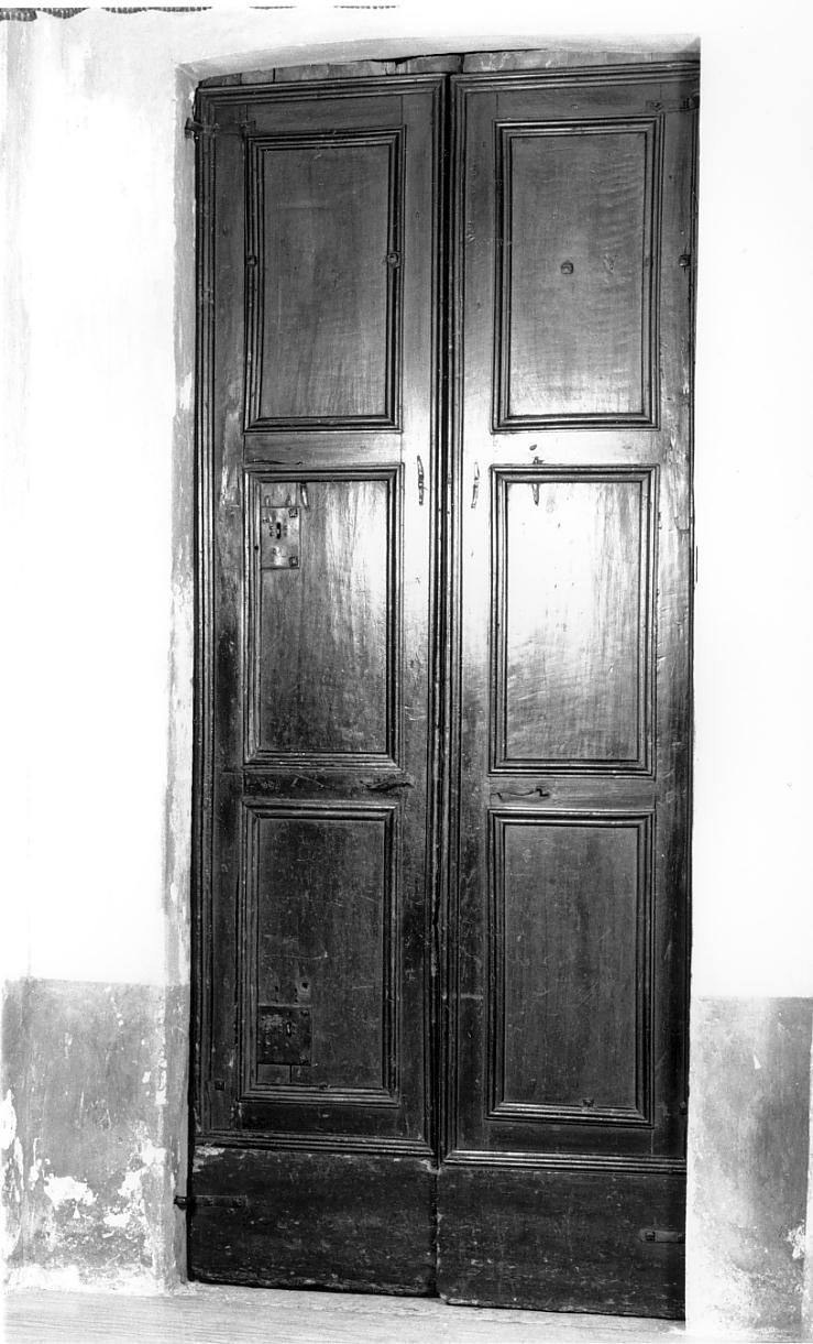 porta - a due battenti, opera isolata - ambito mantovano (prima metà sec. XX)