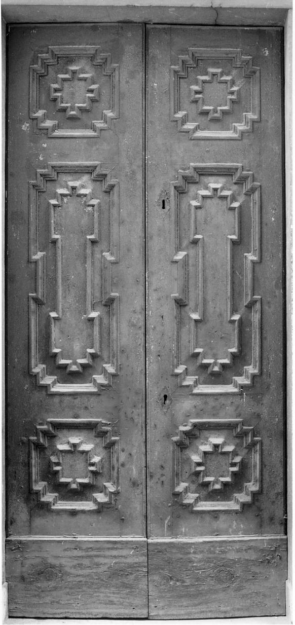 porta, elemento d'insieme di Schanferla Antonio (sec. XVIII)