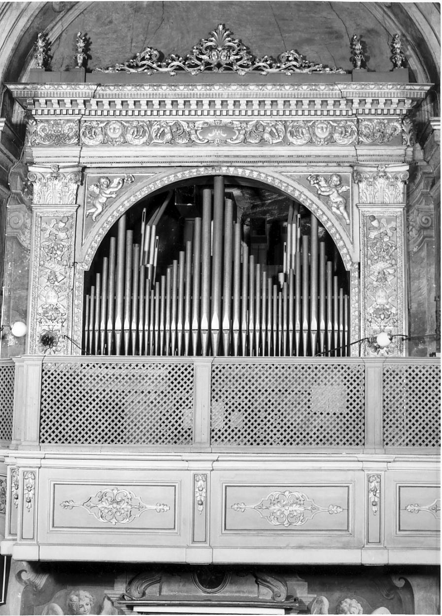 cassa d'organo, opera isolata di Savio Domenico (sec. XVIII)