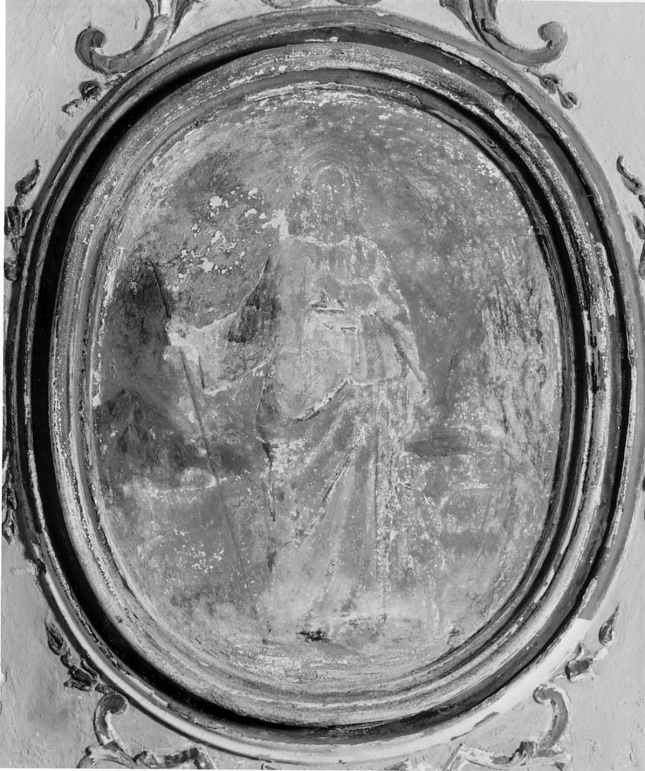 Cristo Buon Pastore (dipinto, opera isolata) - ambito bresciano (prima metà sec. XX)