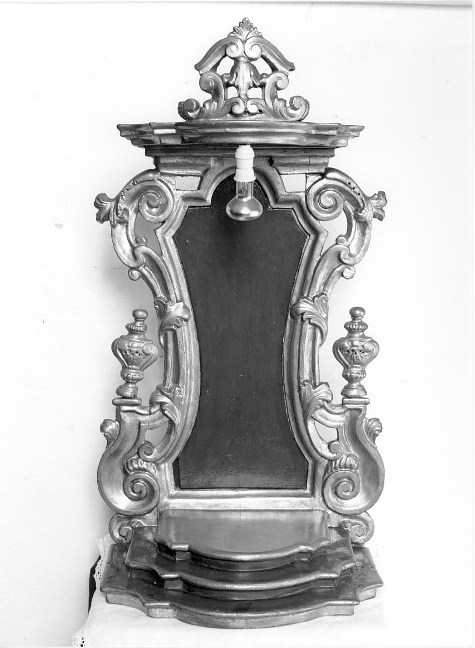 trono per esposizione eucaristica, opera isolata - bottega mantovana (metà sec. XIX)