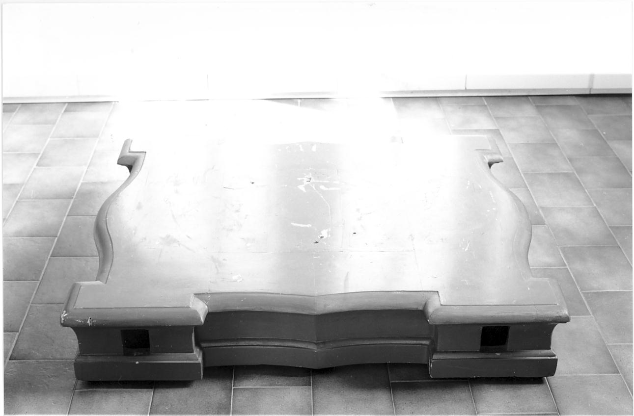 base processionale, opera isolata - bottega mantovana (primo quarto sec. XX)