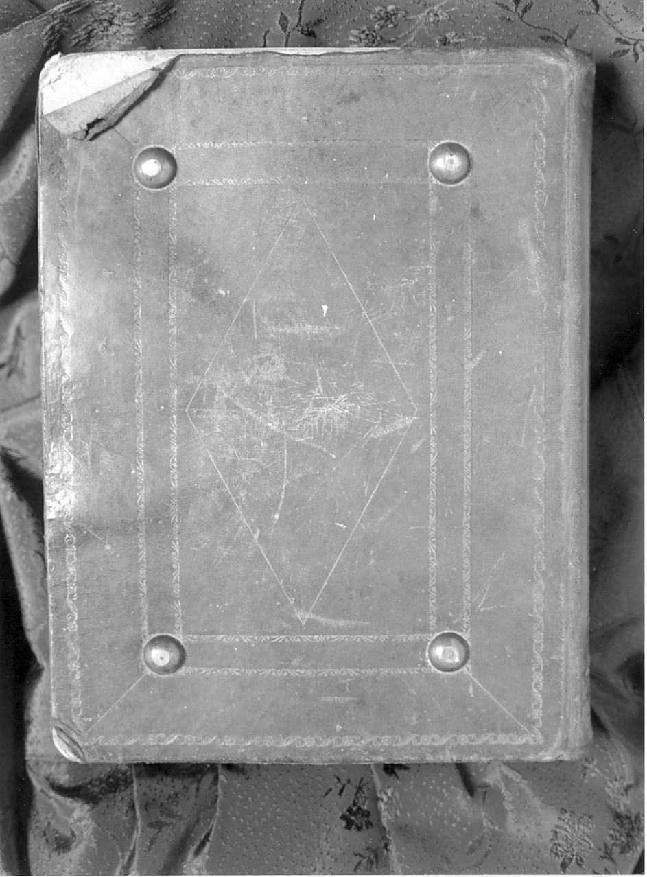 coperta di libro liturgico, opera isolata - ambito veneto (sec. XVIII)
