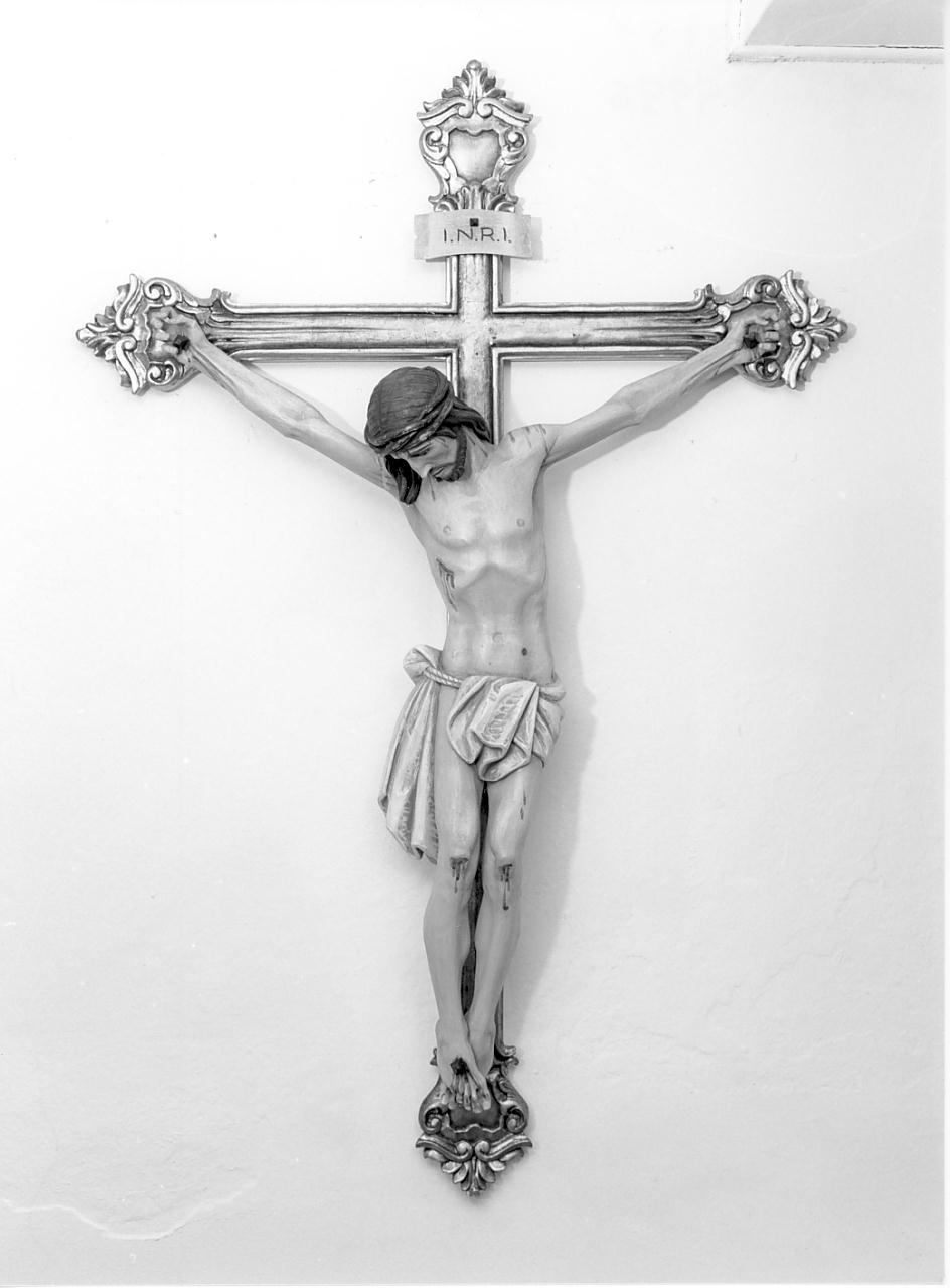 Cristo crocifisso (scultura, opera isolata) - bottega lombarda (seconda metà sec. XIX)