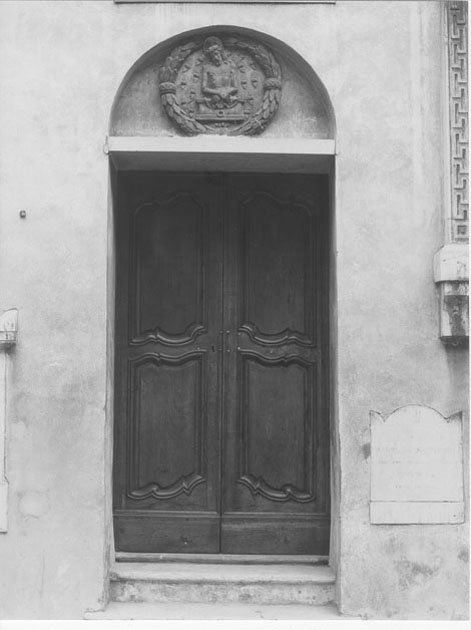 porta - a due battenti, opera isolata - manifattura mantovana (seconda metà sec. XVIII)