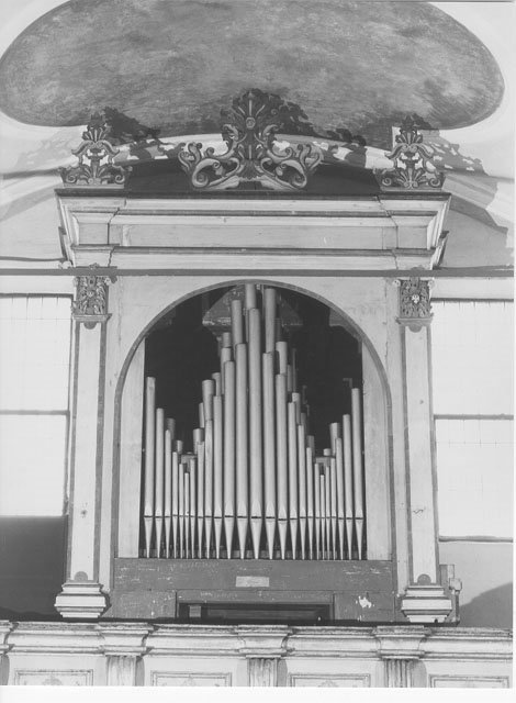 cassa d'organo, opera isolata - manifattura mantovana (metà sec. XVIII)