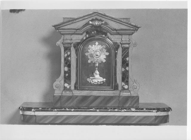 tabernacolo, opera isolata - manifattura mantovana (sec. XVIII)