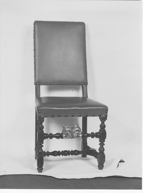 sedia, serie - manifattura mantovana (seconda metà sec. XVIII)