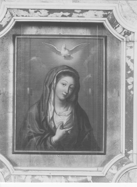 Madonna sposa dello Spirito Santo (dipinto, elemento d'insieme) - ambito mantovano (sec. XVIII)