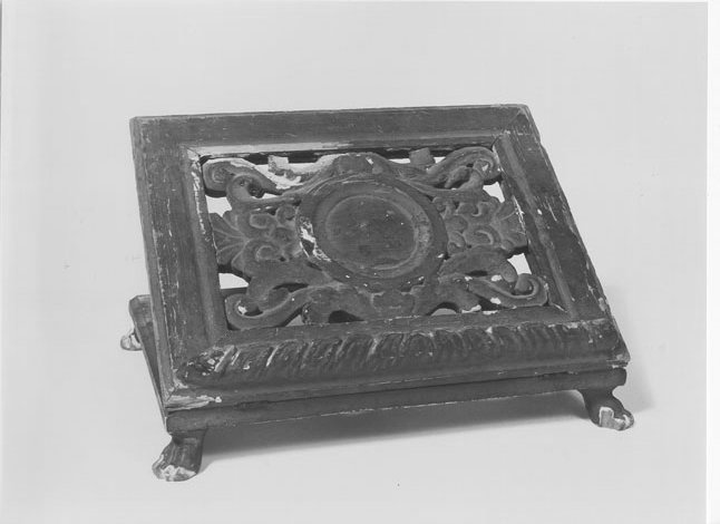 leggio d'altare, opera isolata - manifattura mantovana (prima metà sec. XIX)