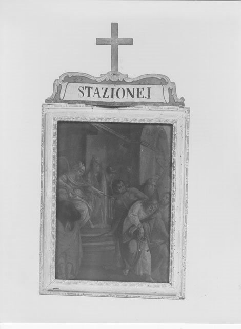 stazioni della via crucis (Via Crucis, serie) - ambito mantovano (sec. XVIII)