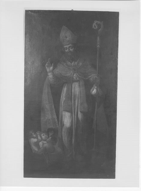 San Biagio (dipinto, opera isolata) - ambito mantovano (sec. XVIII)