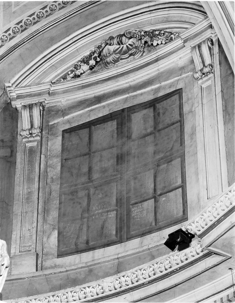 mostra di finestra, serie di Bacchetta Angelo (sec. XIX)