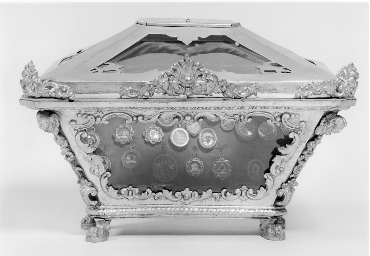 reliquiario, opera isolata - produzione lombarda (sec. XIX)