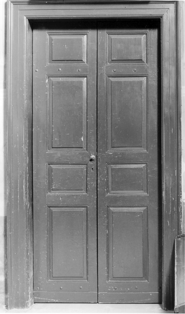 porta, opera isolata - ambito cremonese (prima metà sec. XIX)