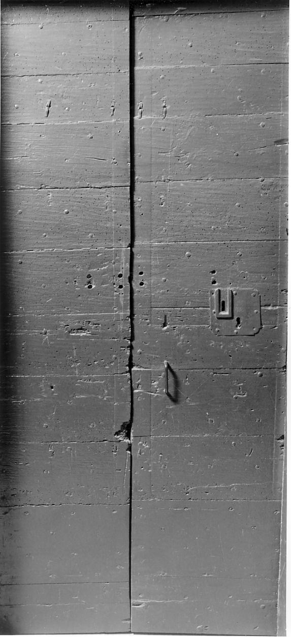 porta, elemento d'insieme - ambito cremonese (ultimo quarto sec. XVIII)