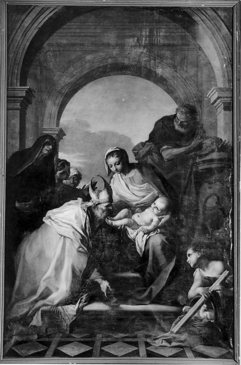 presentazione di Gesù al tempio (dipinto, elemento d'insieme) di Cignaroli Giambettino (metà sec. XVIII)