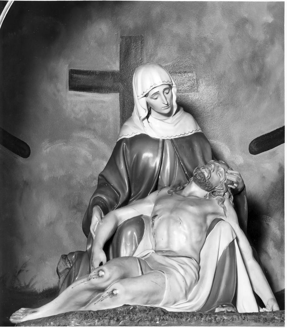 Pietà (statua, opera isolata) - ambito cremonese (prima metà sec. XX)