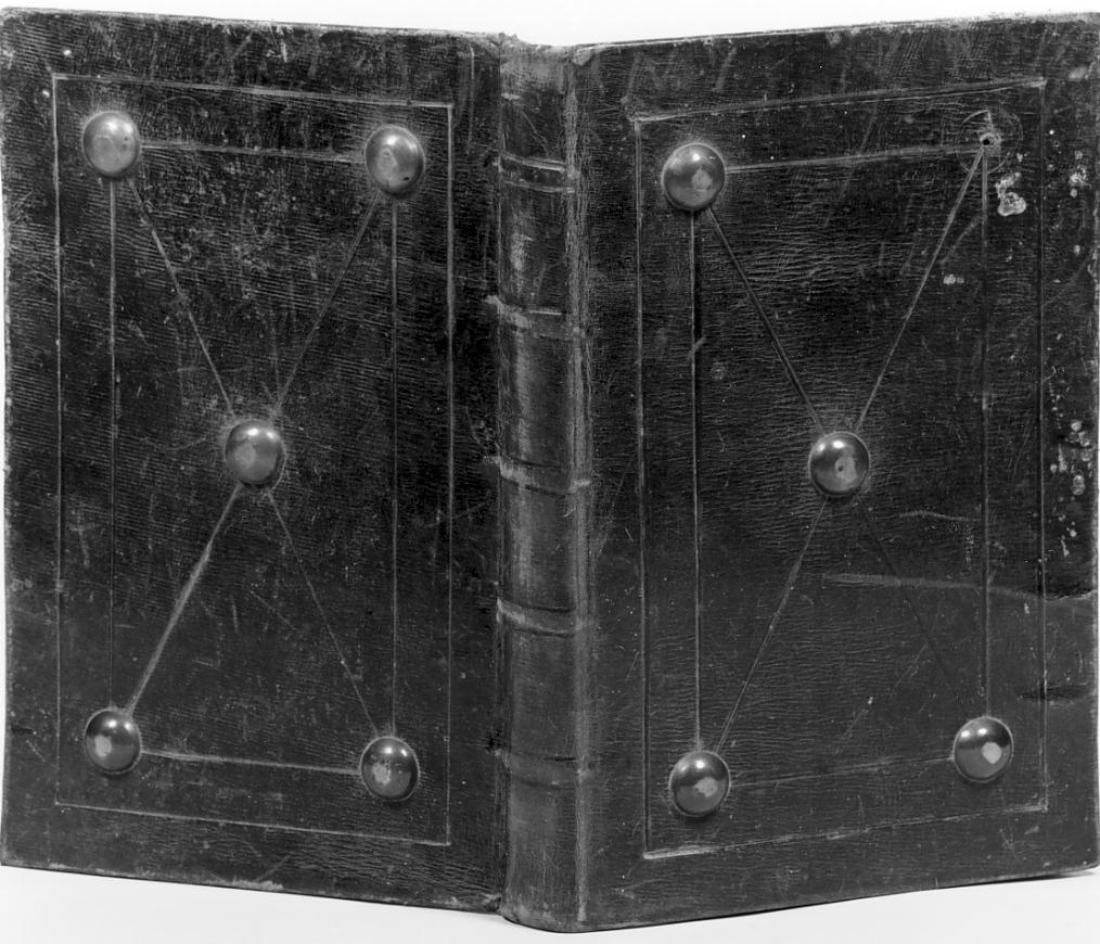 coperta di libro liturgico, opera isolata - ambito cremonese (inizio sec. XIX)