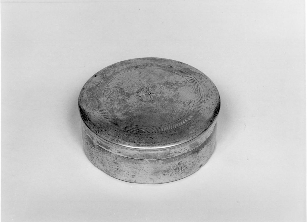 teca eucaristica, opera isolata - produzione lombarda (prima metà sec. XX)