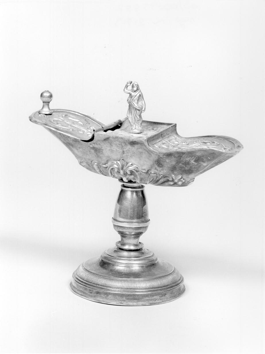 navicella portaincenso, serie - produzione lombarda (seconda metà sec. XIX)