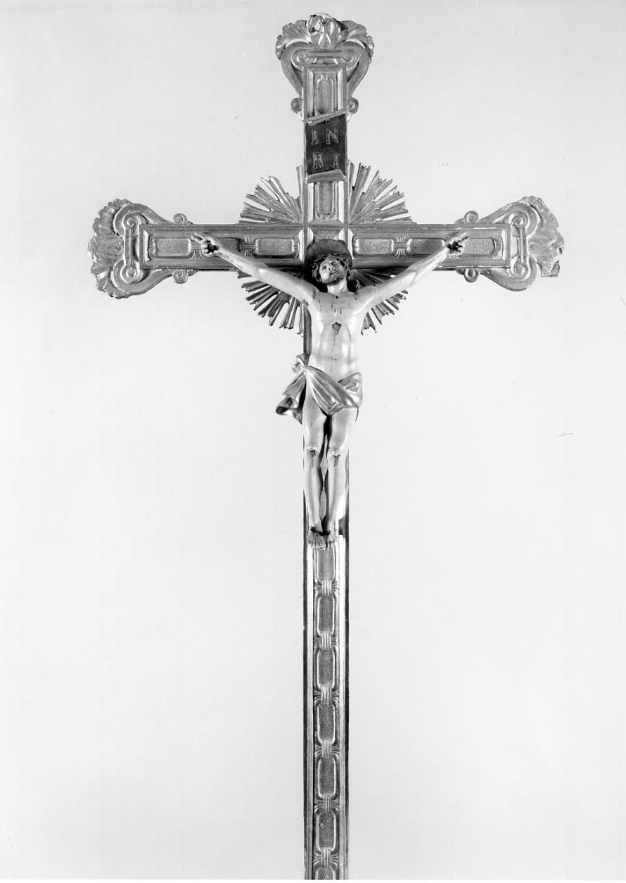 croce, opera isolata - ambito cremonese (seconda metà sec. XIX)