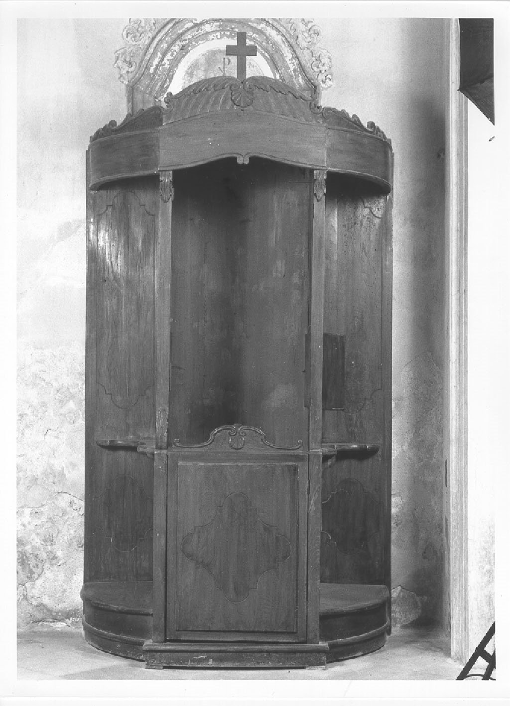 confessionale, opera isolata - produzione lombarda (primo quarto sec. XX)