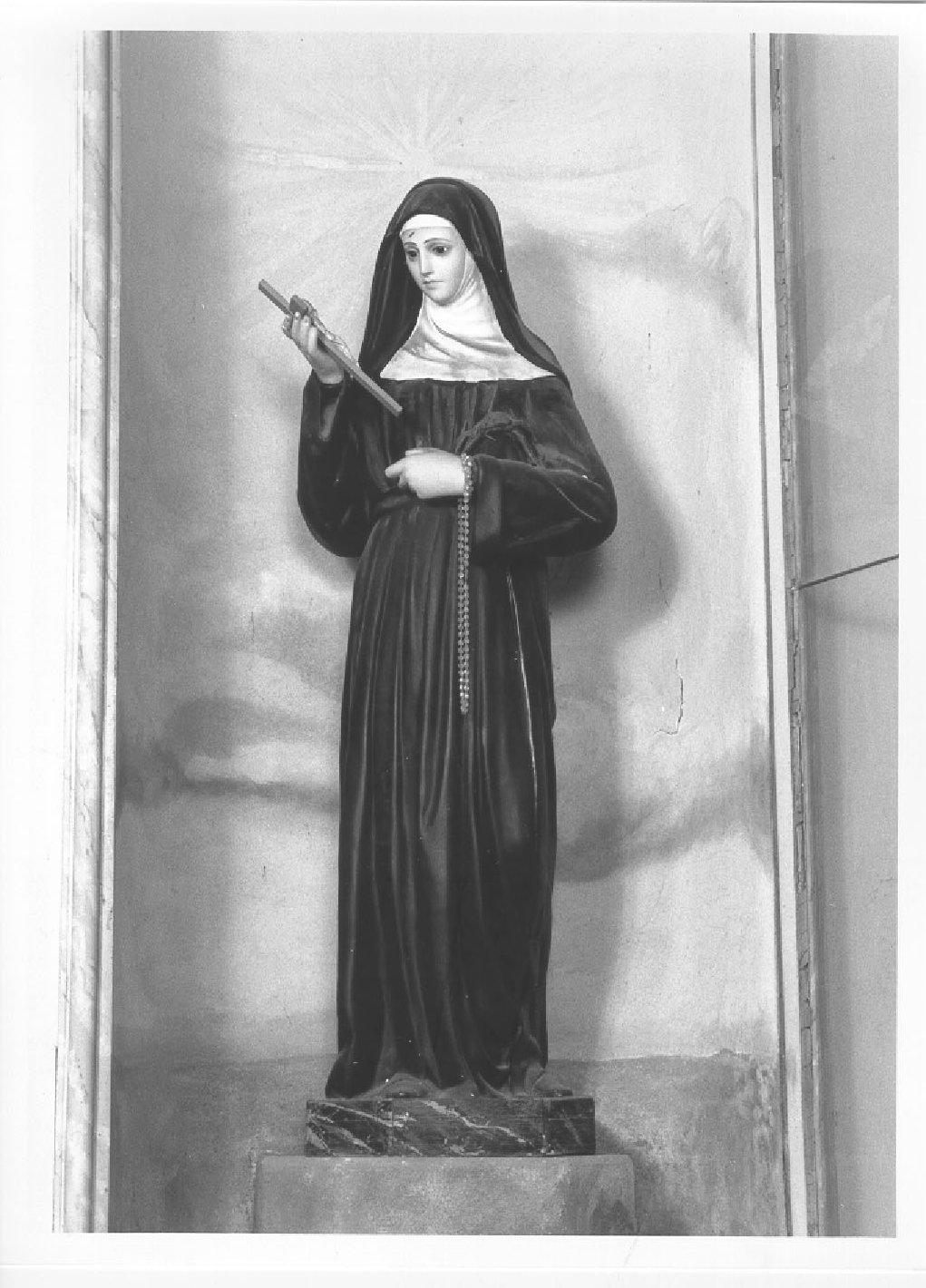 S. Rita da Cascia (statua, opera isolata) - ambito lombardo (prima metà sec. XX)