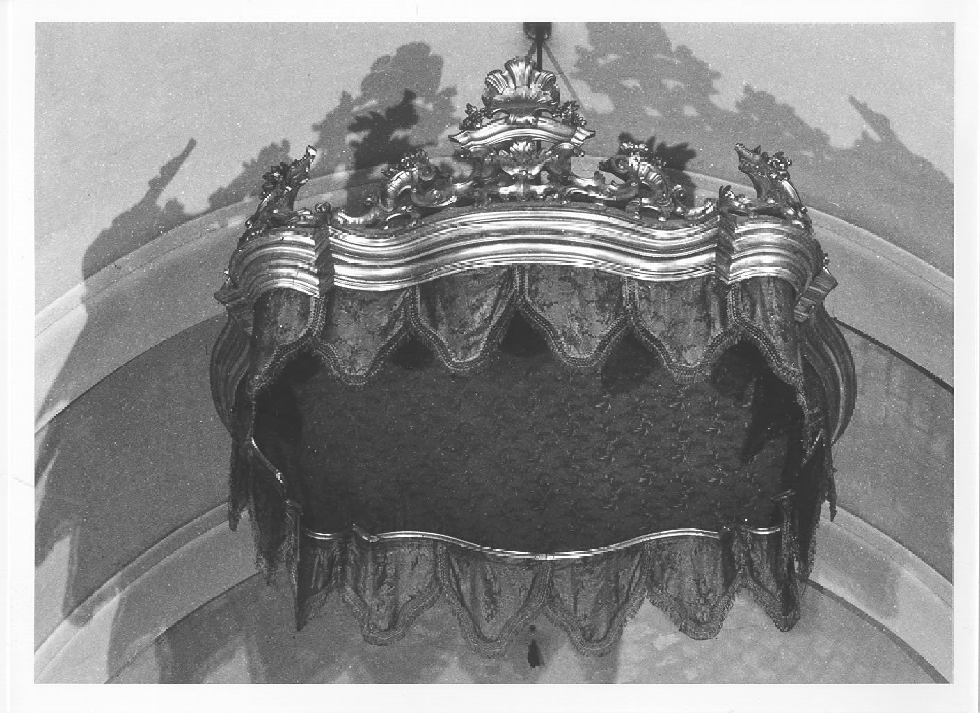 baldacchino d'altare, opera isolata - ambito lombardo (metà sec. XVIII)