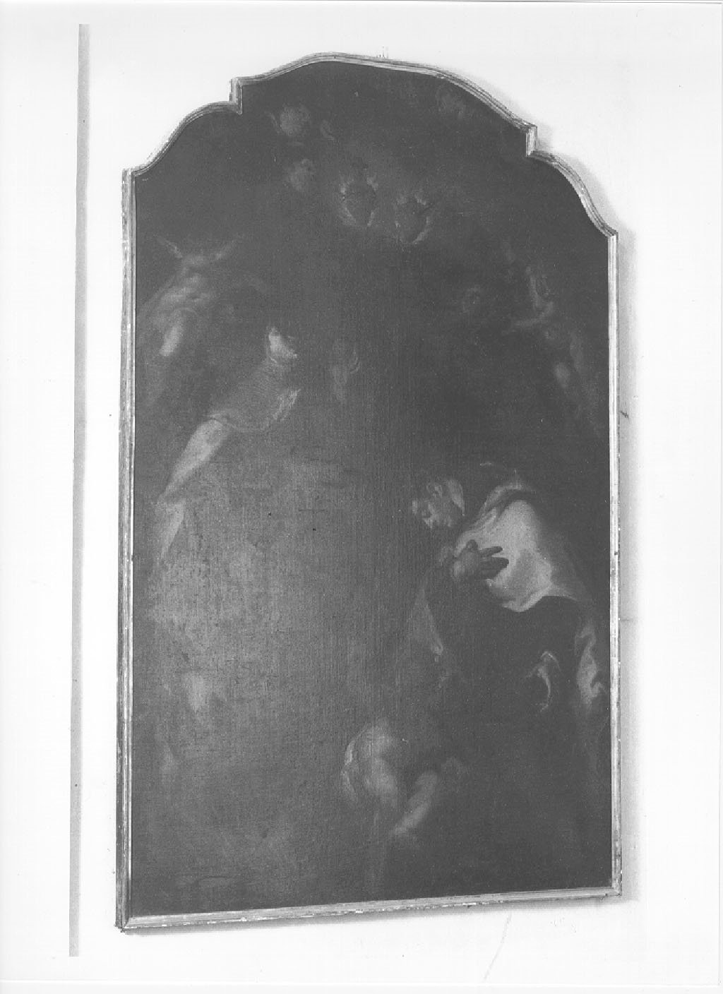 S. Teresa e S. Giovanni della Croce (dipinto, opera isolata) di Bazzani Francesco (sec. XVIII)