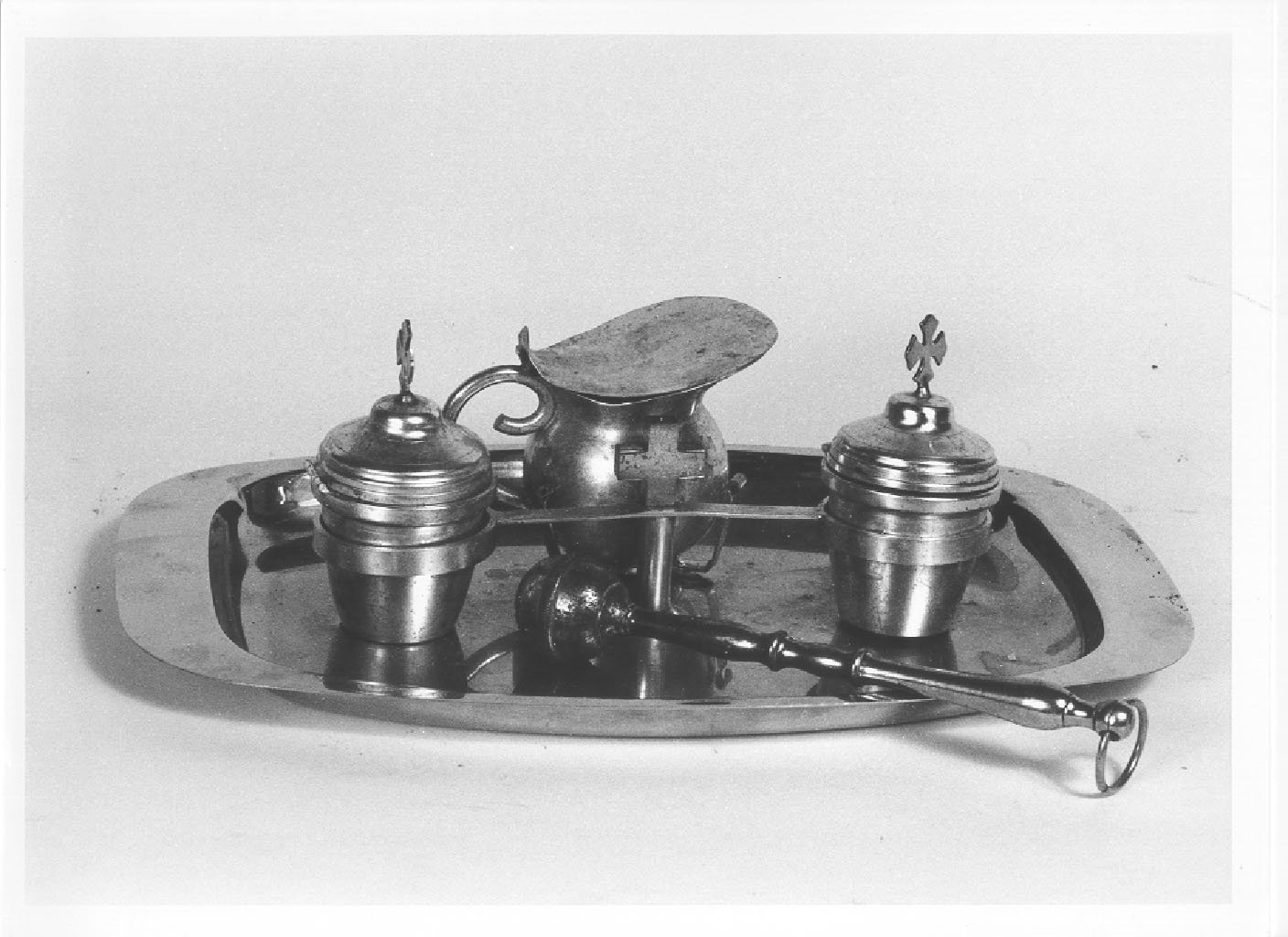 servizio cerimoniale da battesimo, insieme - ambito lombardo (secondo quarto sec. XX)