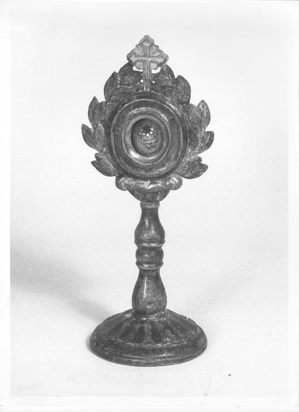 reliquiario - a ostensorio, opera isolata - ambito lombardo (inizio sec. XIX)