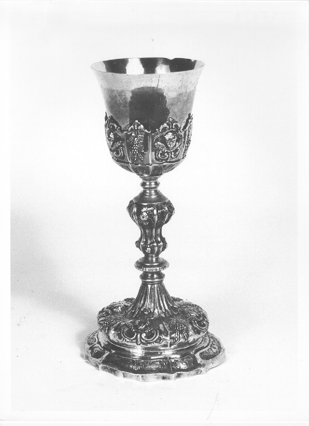 calice, opera isolata - ambito lombardo (prima metà sec. XVIII)