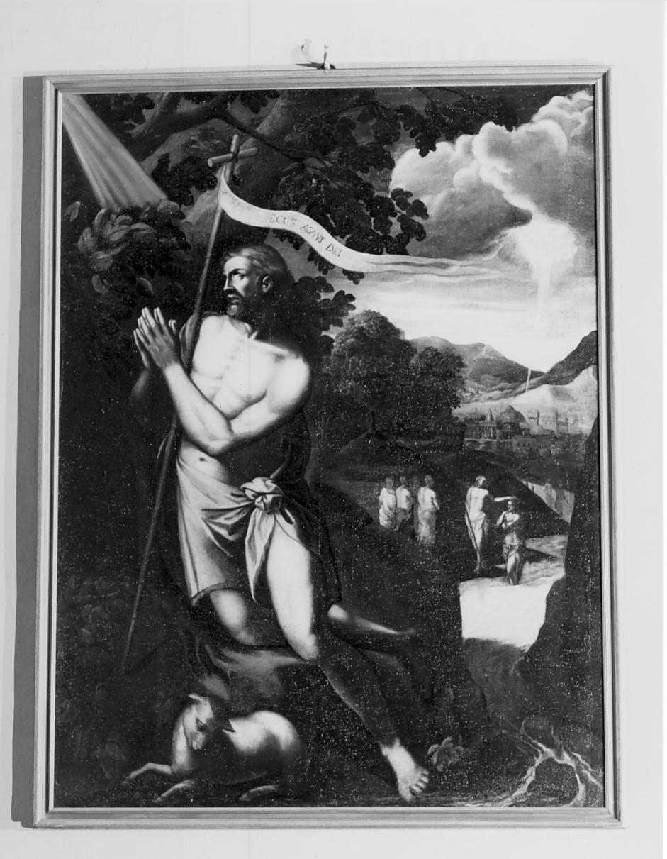 San Giovanni Battista (dipinto, opera isolata) - ambito cremonese (sec. XVII)