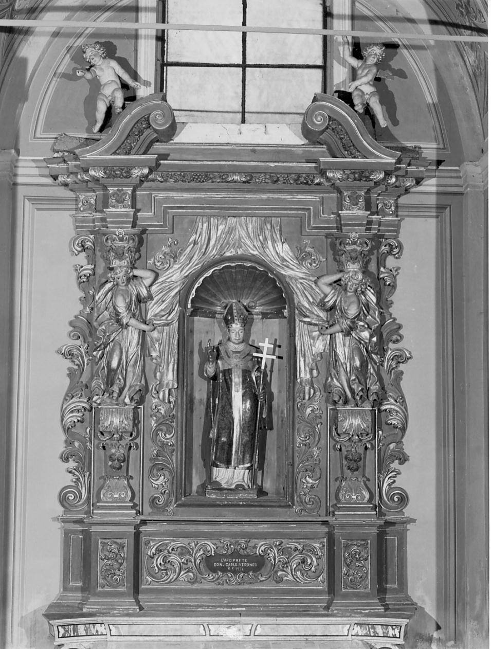 ancona, elemento d'insieme - manifattura lombarda (sec. XVII)