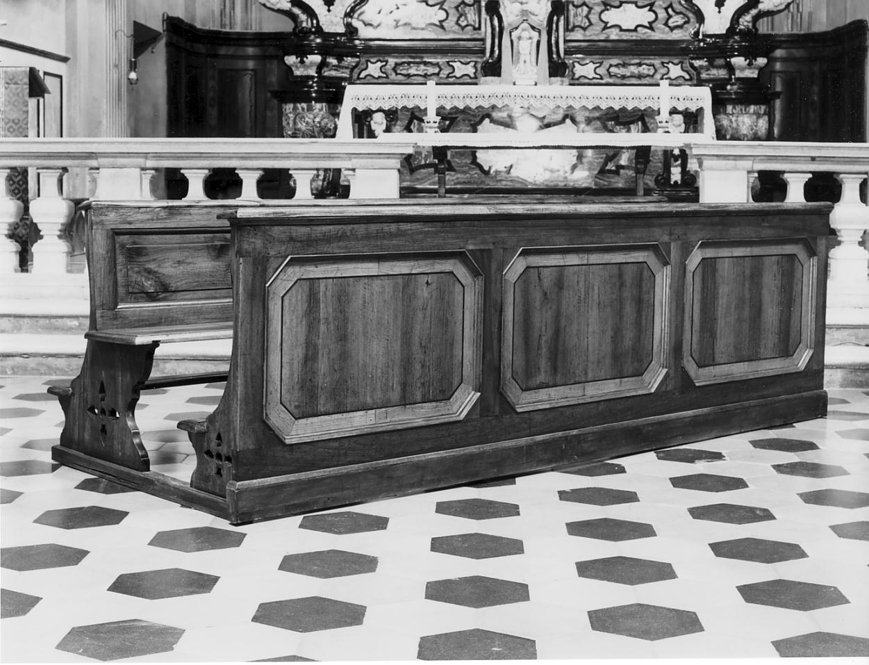 inginocchiatoio, serie - manifattura lombarda (fine/inizio secc. XIX/ XX)