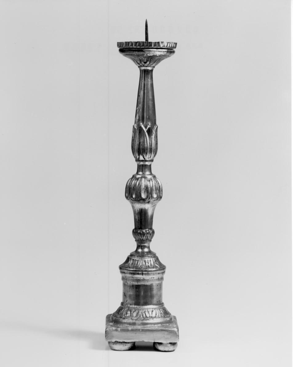 candelabro, serie - manifattura lombarda (prima metà sec. XIX)